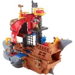 Imaginext Barco Pirata-Tiburón