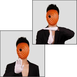 Naruto máscara Obito Uchiha