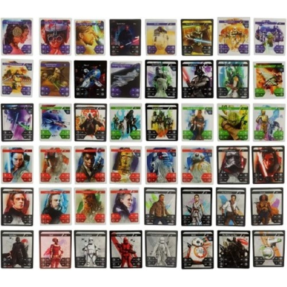 Star Wars 48 cartas coleccionables