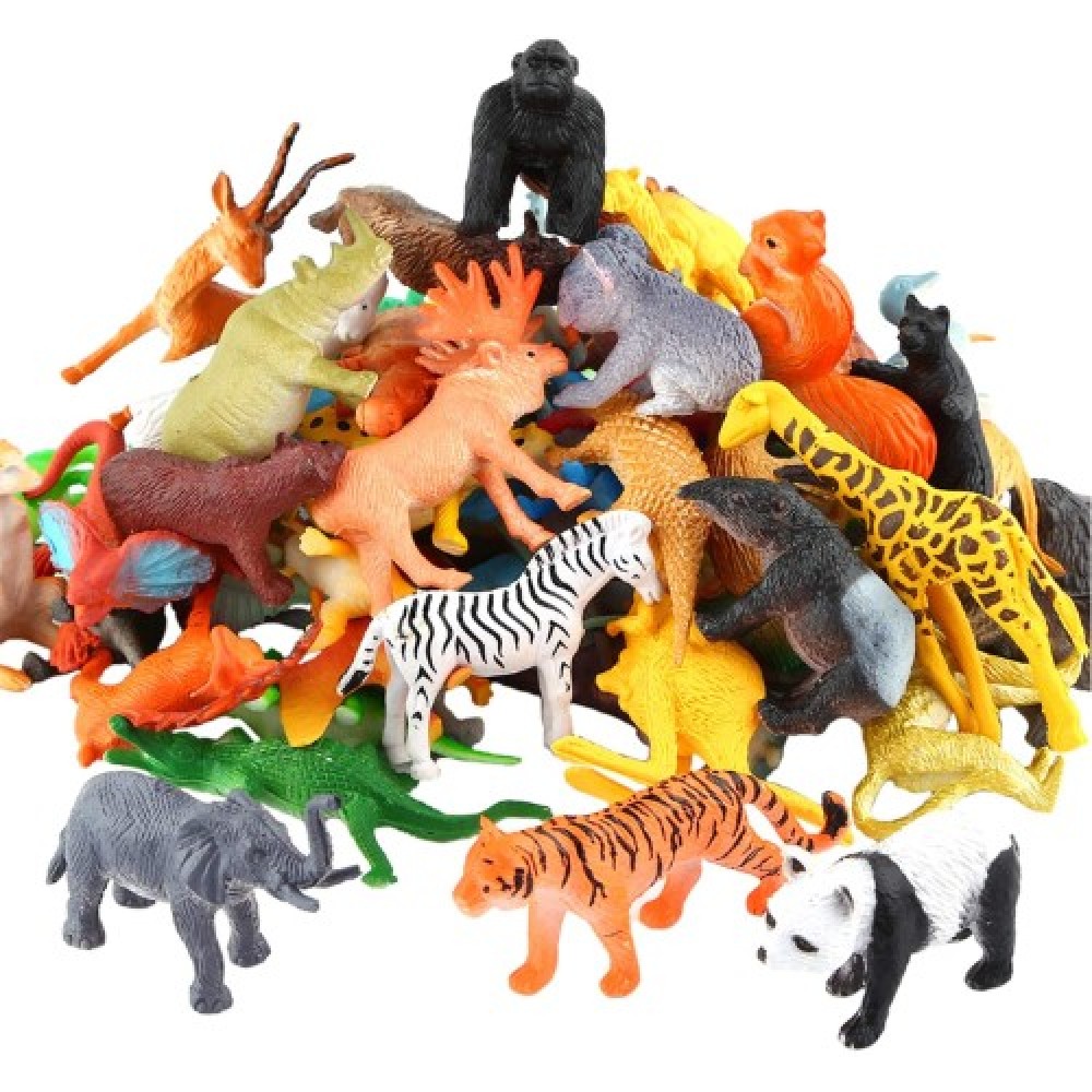 Set 54 figuras animales salvajes Set 54 figuras animales salvajes