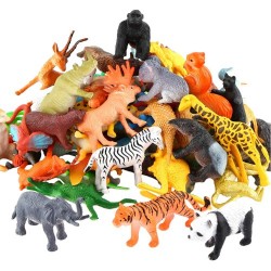 Set 54 figuras animales salvajes Set 54 figuras animales salvajes