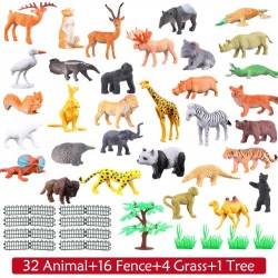 Set 54 figuras animales salvajes Set 54 figuras animales salvajes