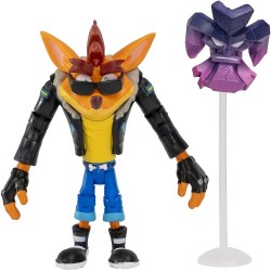Crash Bandicoot figura Biker Crash con máscara Akano