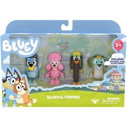 Bluey y sus amigos paquete de figuras