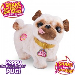 Zuru Pets Alive Poppy el Pug que perrea Zuru Pets Alive Poppy el Pug que perrea