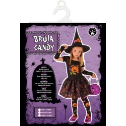 Disfraz bruja Candy para niñas Disfraz bruja Candy para niñas