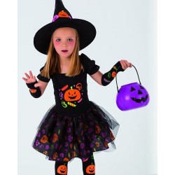 Disfraz bruja Candy para niñas Disfraz bruja Candy para niñas