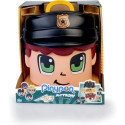 Pinypon Action cabeza de policía con figuras