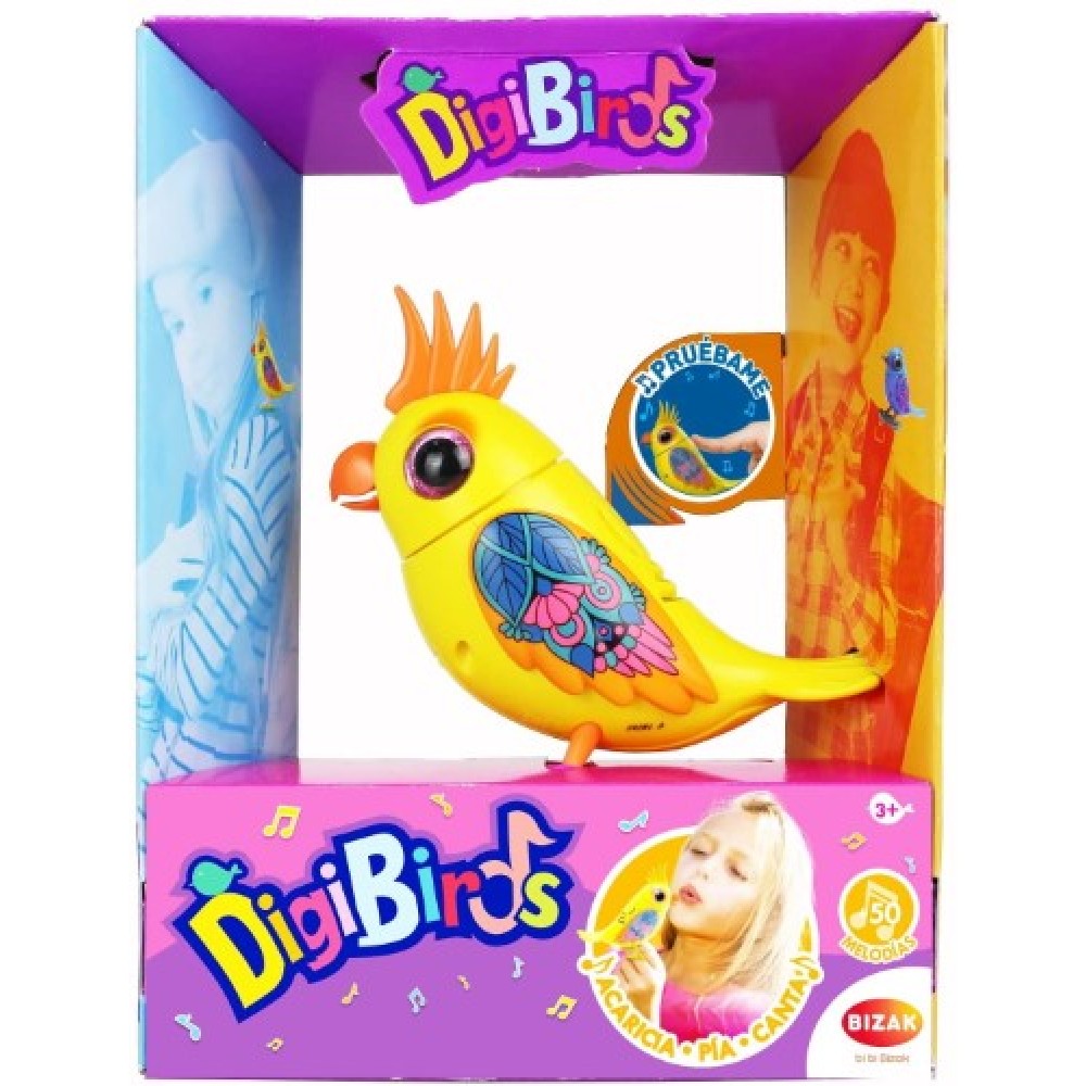 Digibirds (amarillo) - Cacatúa 