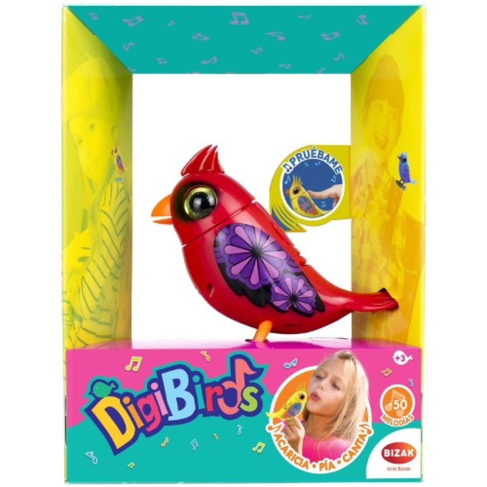 Digibirds (rojo) - Cardenal