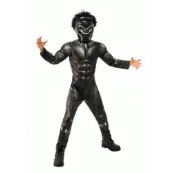 Disfraz musculoso Black Panther niños