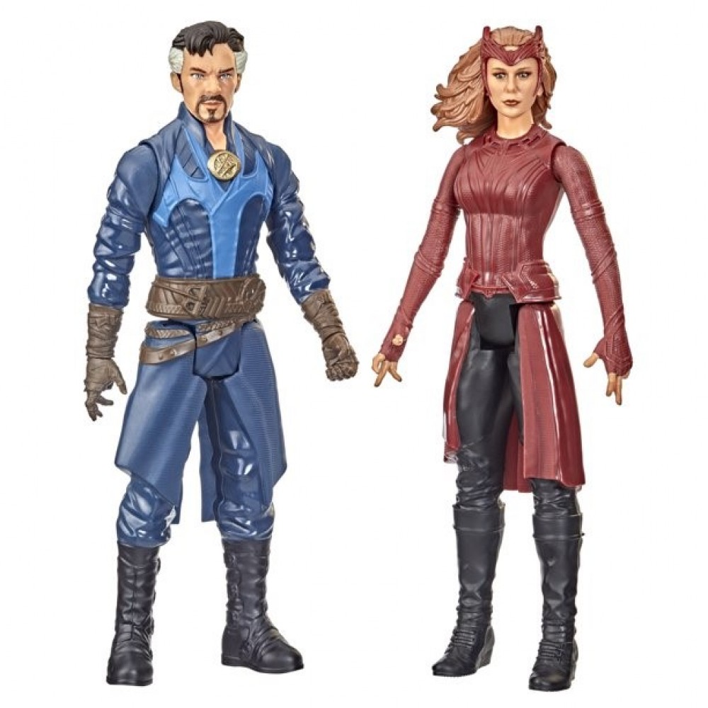 Doctor Strange y la Bruja Escarlata Titan Hero
