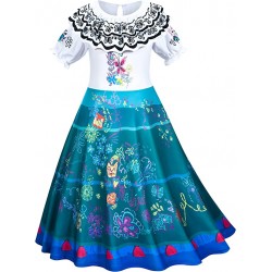 Encanto disfraz de Mirabel con accesorios Encanto disfraz de Mirabel con accesorios