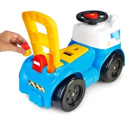 Feber Carro montable policía 3-en-1