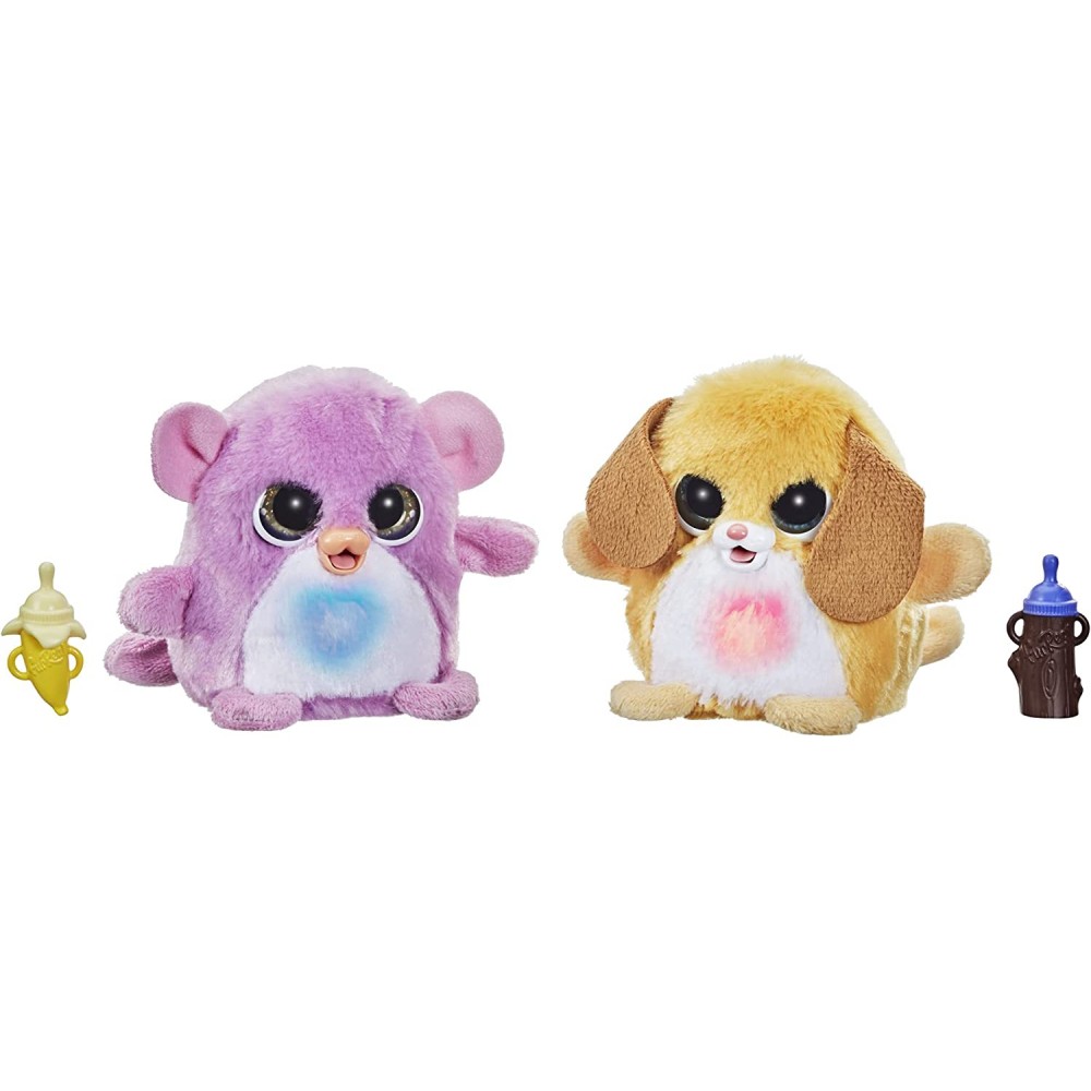 Furreal Fuzzalots Mono y Cachorro F3559