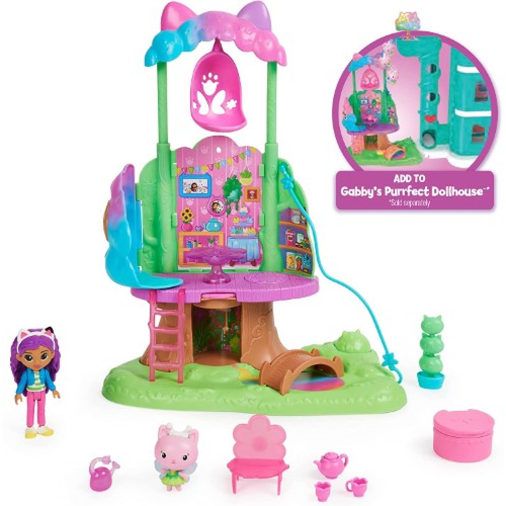 La casa de muñecas de Gabby Casa Hada Gatina