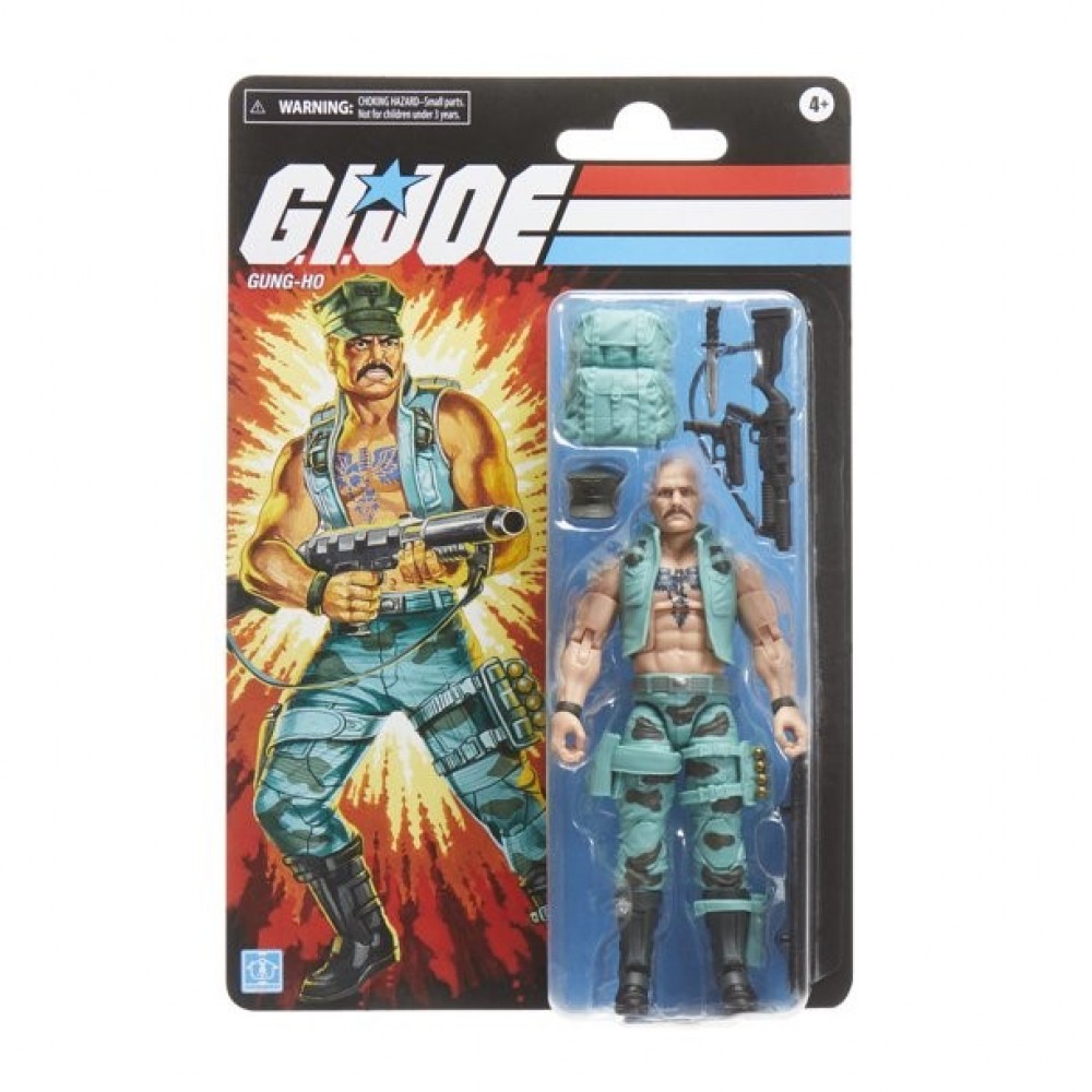 G.I. Joe figura Gung-Ho Classified Series