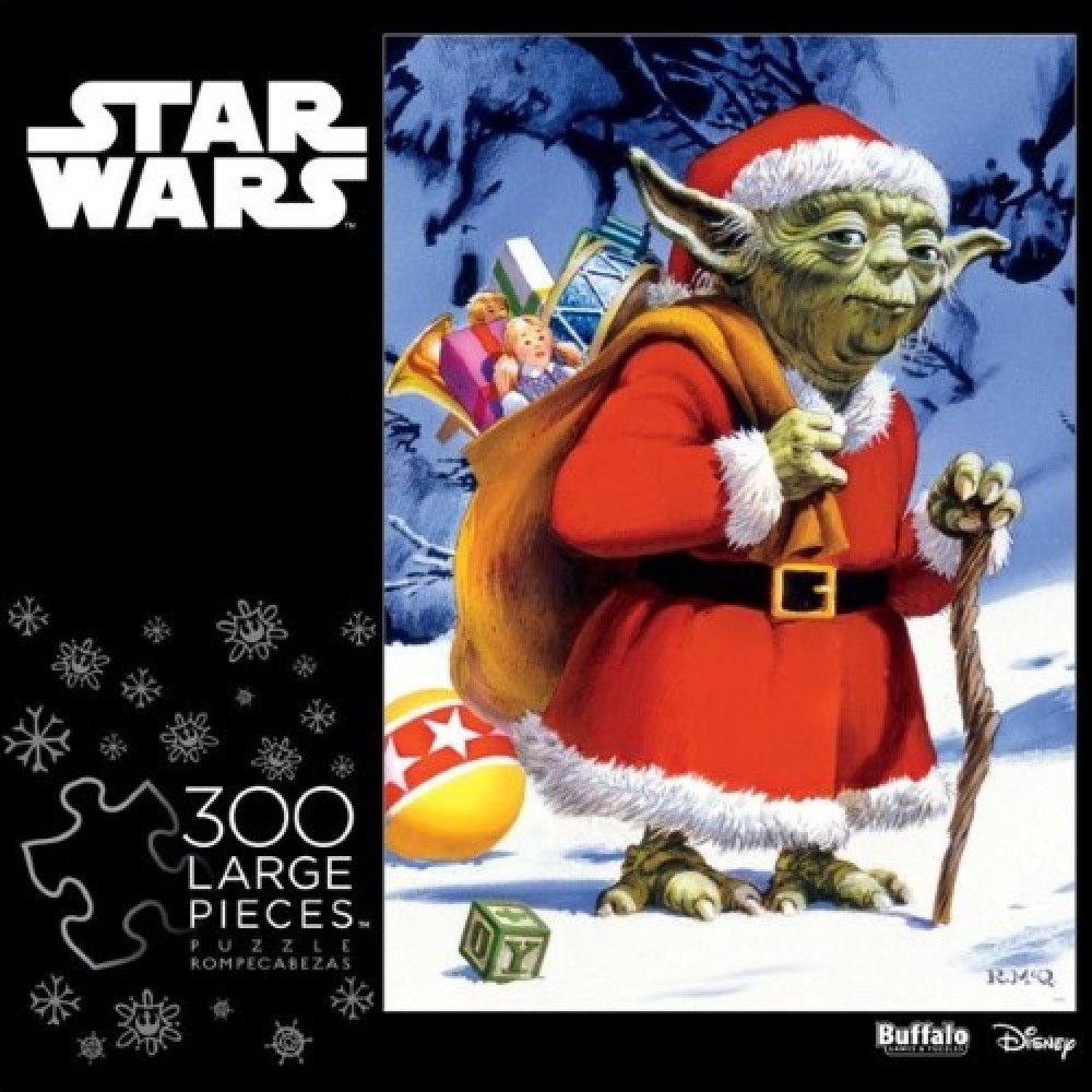 Star Wars Holiday Yoda rompecabezas
