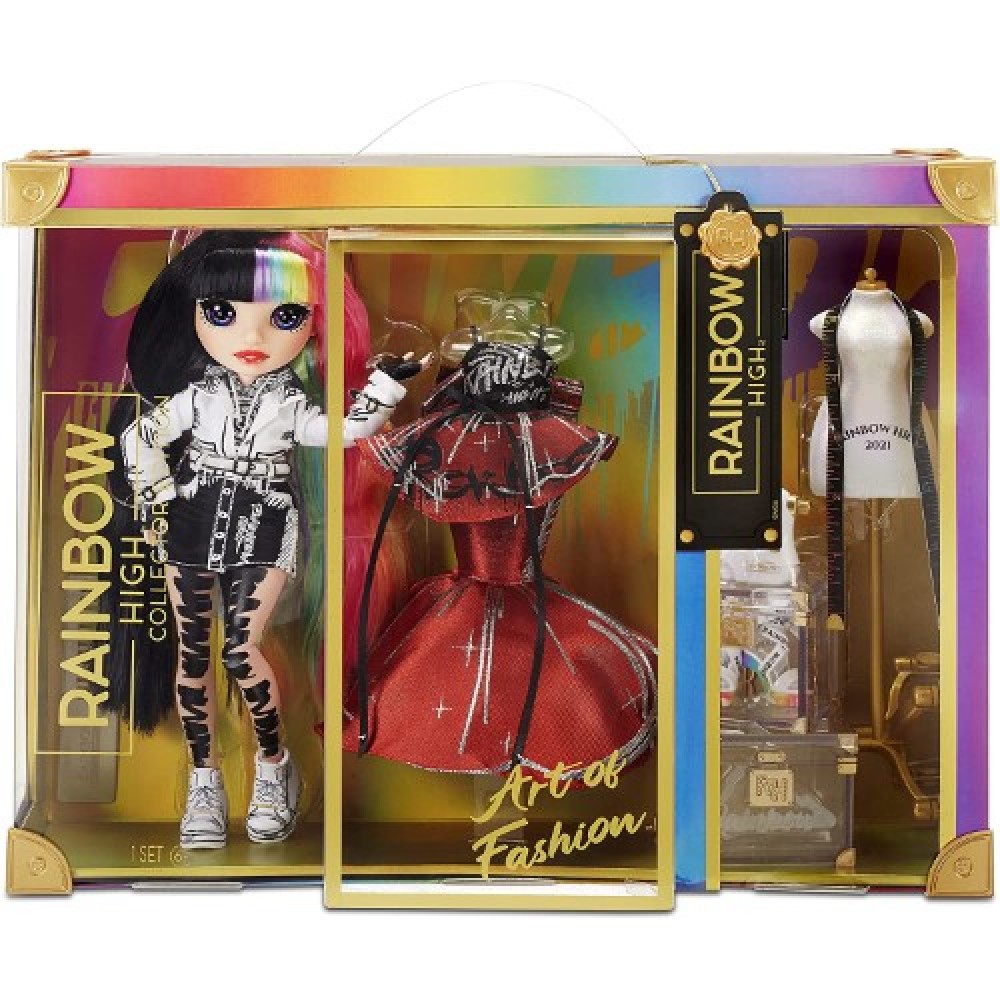 Rainbow High Art Of Fashion Jett Dawson Rainbow High Art Of Fashion Jett Dawson