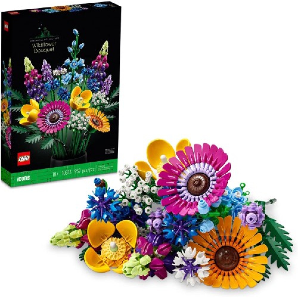 LEGO Icons Wildflower Bouquet 10313