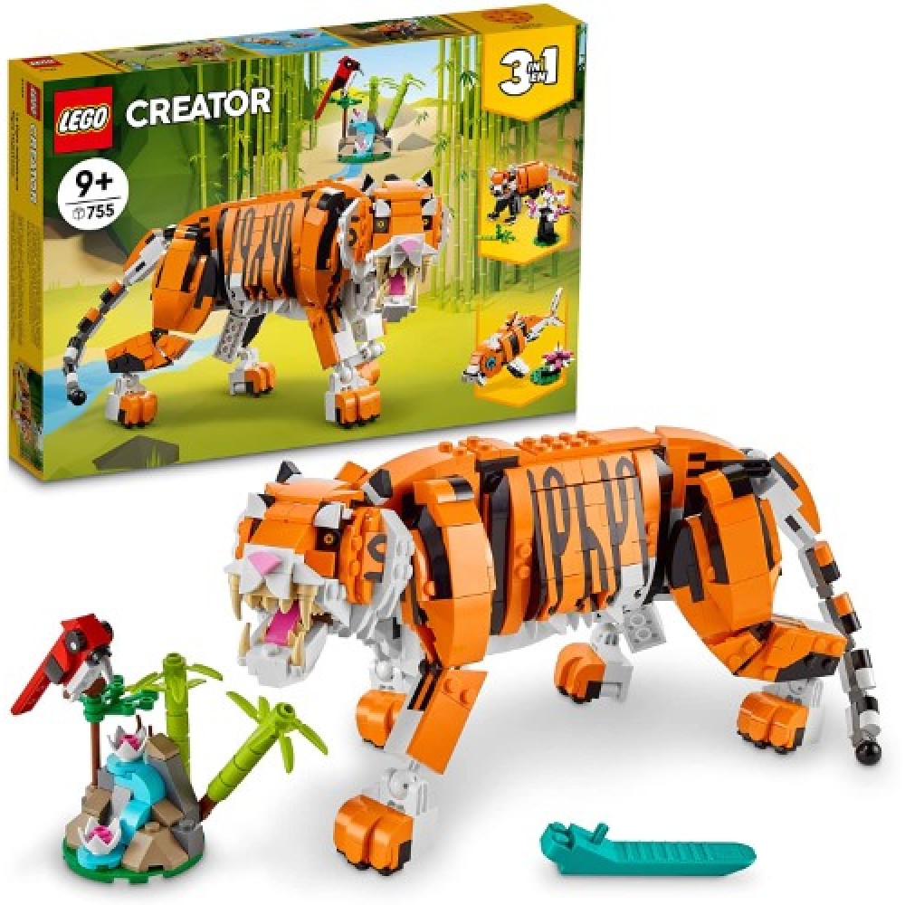 LEGO Creator 3-in-1 Majestic Tiger 31129 