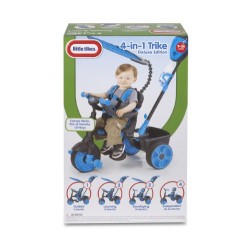 Little Tikes Triciclo 4-en-1 Edición de Lujo - Azul Little Tikes Triciclo 4-en-1 Edición de Lujo - Azul