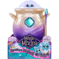 Magic Mixies peluche caldero mágico - Azul