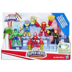 Playskool Heroes Marvel Escuadrón Poderoso Playskool Heroes Marvel Escuadrón Poderoso