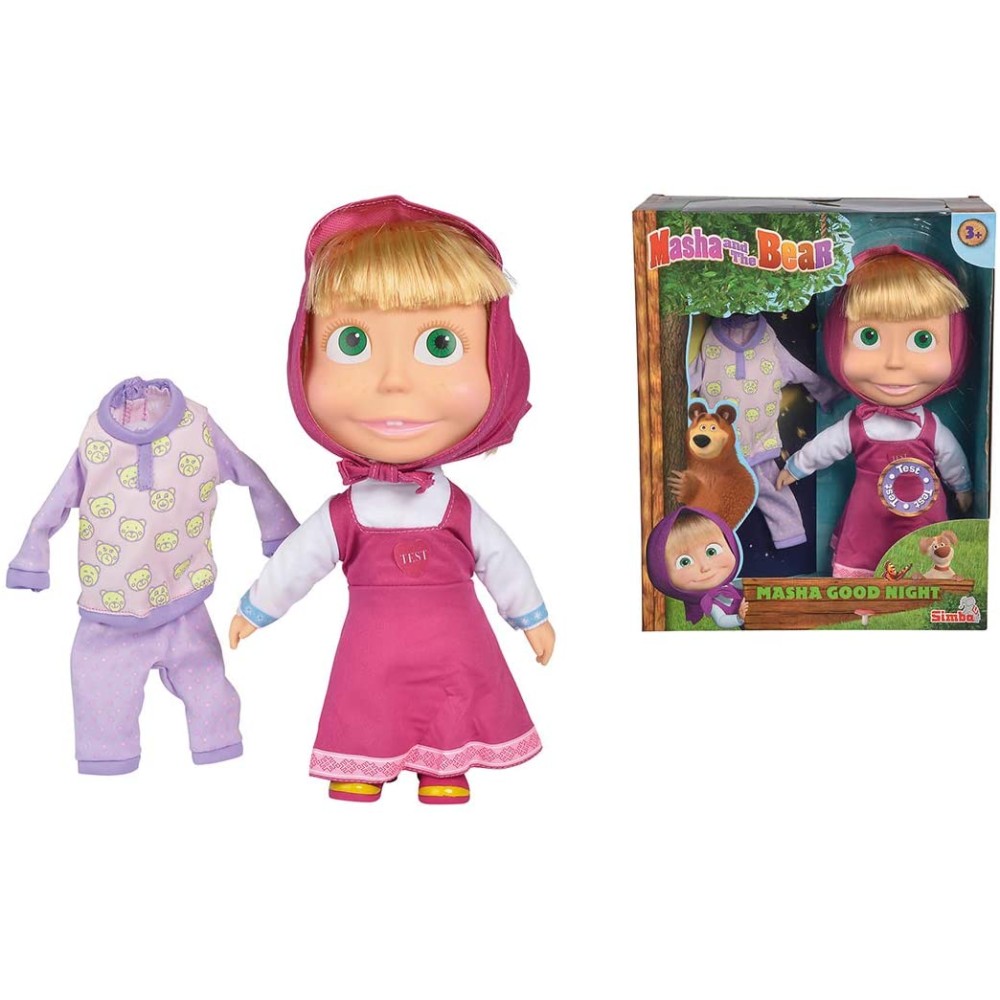 Masha y el Oso muñeca buenas noches
