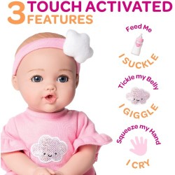 Muñeca bebé Adora NurtureTime - Rosa