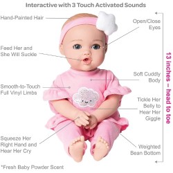 Muñeca bebé Adora NurtureTime - Rosa