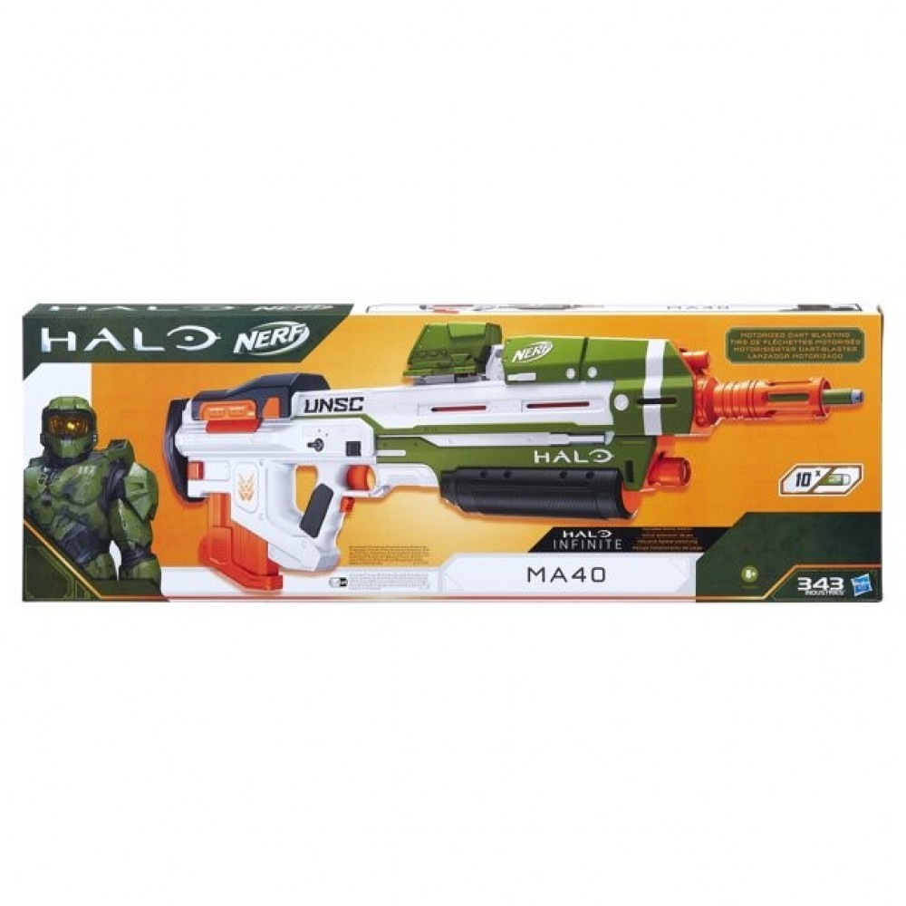 NERF Halo Lanzador Motorizado MA 40
