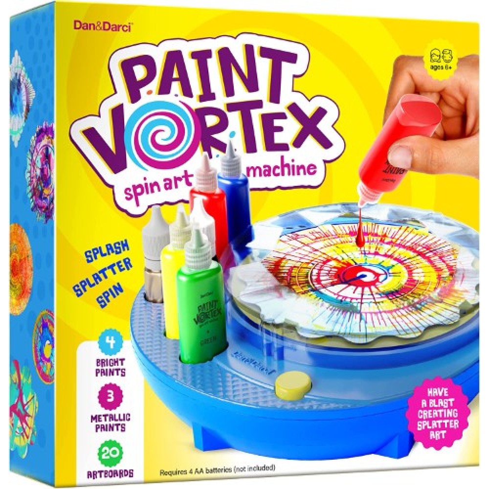 Paint Vortex Spin Art Machine Kit arte giratorio