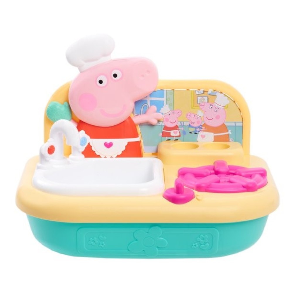 Peppa Pig cocina y lavaplatos de juego