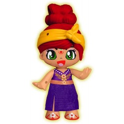 Pinypon cabeza around the world