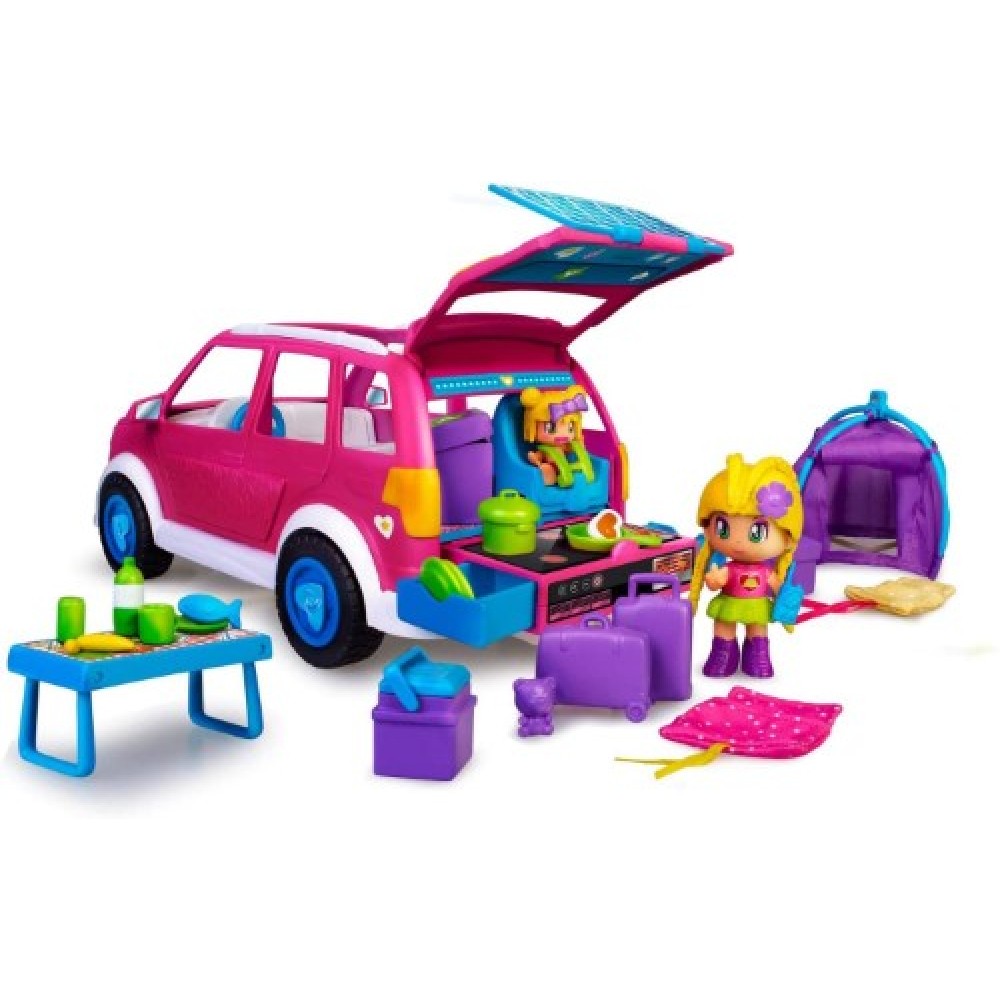 Pinypon Coche de Camping familiar Pinypon Coche de Camping familiar