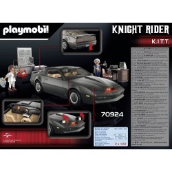 Playmobil Knight Rider K.I.T.T. Auto Fantástico 70924 Playmobil Knight Rider K.I.T.T. Auto Fantástico 70924