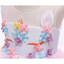 Vestido disfraz Princesa unicornio - Rosa