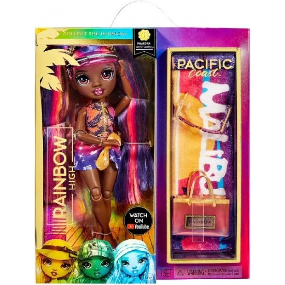 Rainbow High Pacific Coast Phaedra Westward Rainbow High Pacific Coast Phaedra Westward