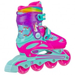 Roller Derby patines 2 en 1 ajustables unicornio