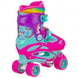 Roller Derby patines 2 en 1 ajustables unicornio
