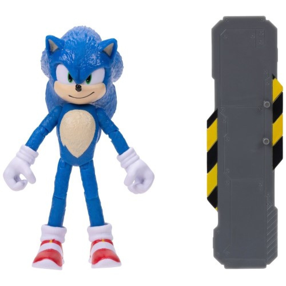 Sonic Hedgehog 2 con tabla de snowboarder