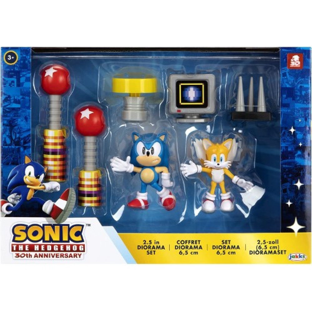 Sonic Hedgehog dioramaset