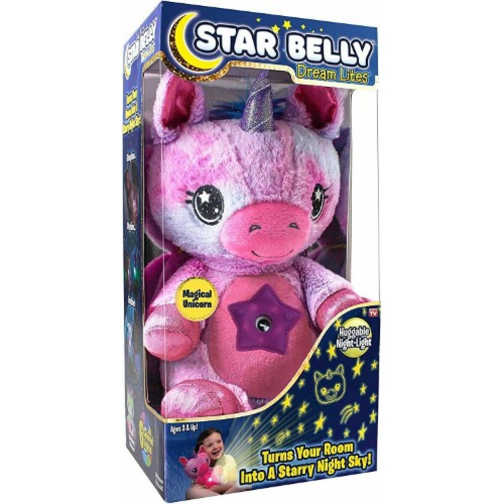 Star Belly Dream Lites unicornio rosa