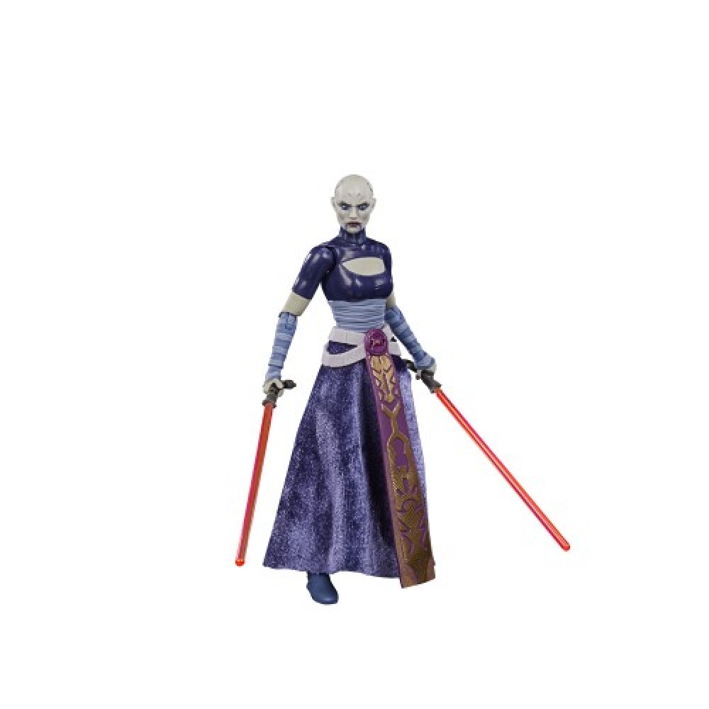Figura Asajj Ventress Star Wars Clone Wars Black Series Figura Asajj Ventress Star Wars Clone Wars Black Series