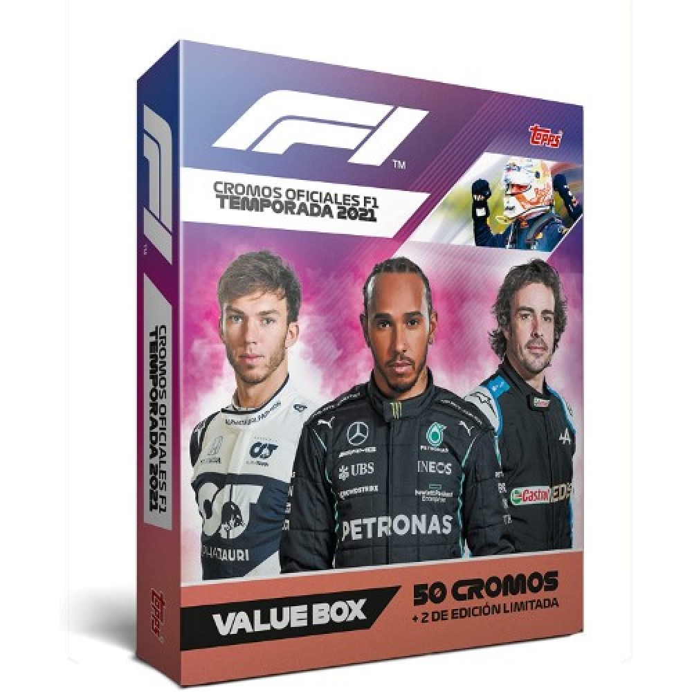 Topps F1 2021 láminas adhesivas 