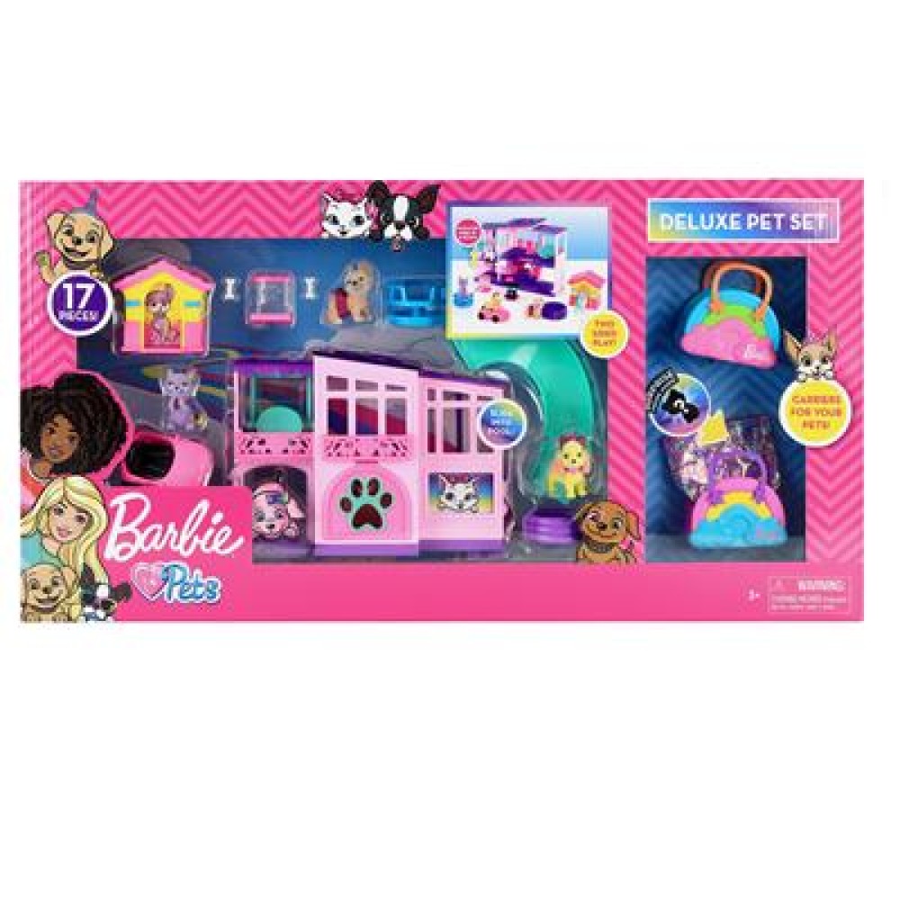 Barbie set casa de las mascotas 