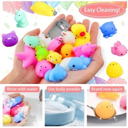 Bolsa con 40 juguetes Squishies para piñata 1 Bolsa con 40 juguetes Squishies para piñata 1
