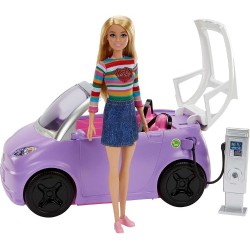 Barbie Carro eléctrico HJV36