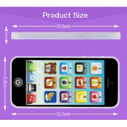 Celular de juguete para bebés interactivo
